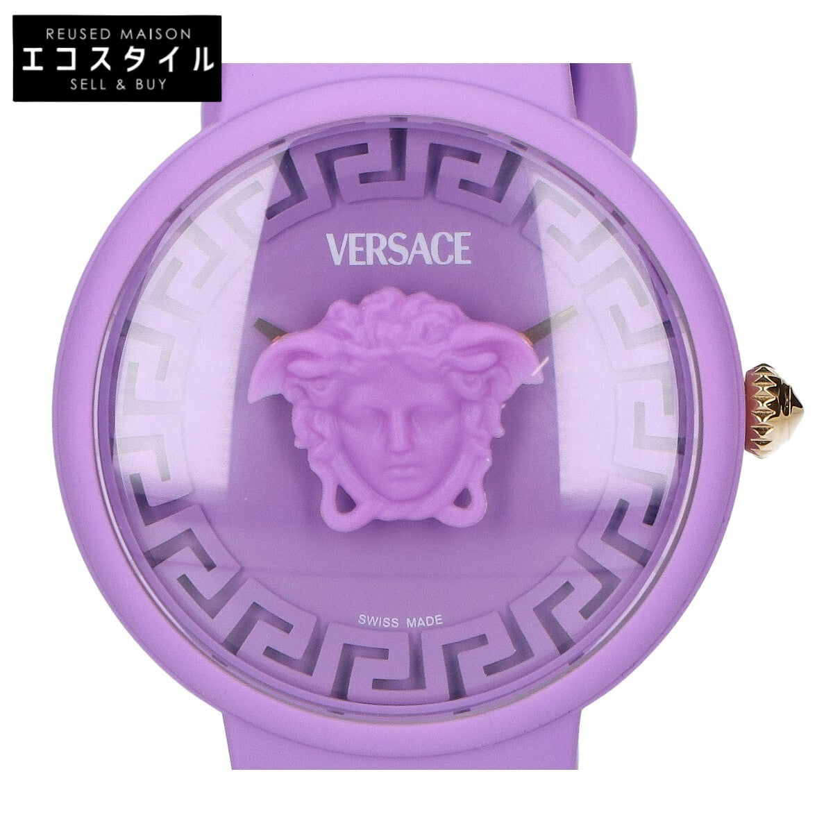 Versace ヴェルサーチ 【美品】C1-VE8J メデューサ クオーツ 腕時計