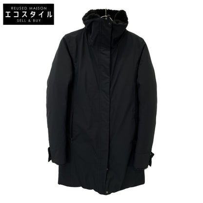 SAVE THE DUCK セイブザダック ﾌﾞﾗｯｸ P42800W SAMANTAH ﾎﾞｱ ｴｺﾀﾞｳﾝｼﾞｬｹｯﾄ ジャケット O