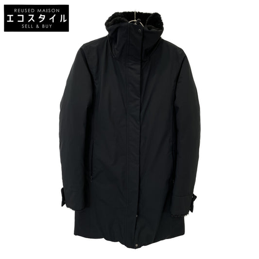 SAVE THE DUCK セイブザダック ﾌﾞﾗｯｸ P42800W SAMANTAH ﾎﾞｱ ｴｺﾀﾞｳﾝｼﾞｬｹｯﾄ ジャケット O