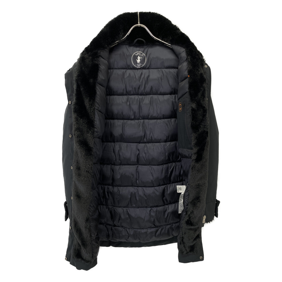 SAVE THE DUCK セイブザダック ﾌﾞﾗｯｸ P42800W SAMANTAH ﾎﾞｱ ｴｺﾀﾞｳﾝｼﾞｬｹｯﾄ ジャケット O