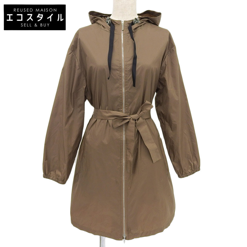 S MaxMara エスマックスマーラ タイムレス パーカ ジャケット レディース ブラウン 36 ジャケット 36