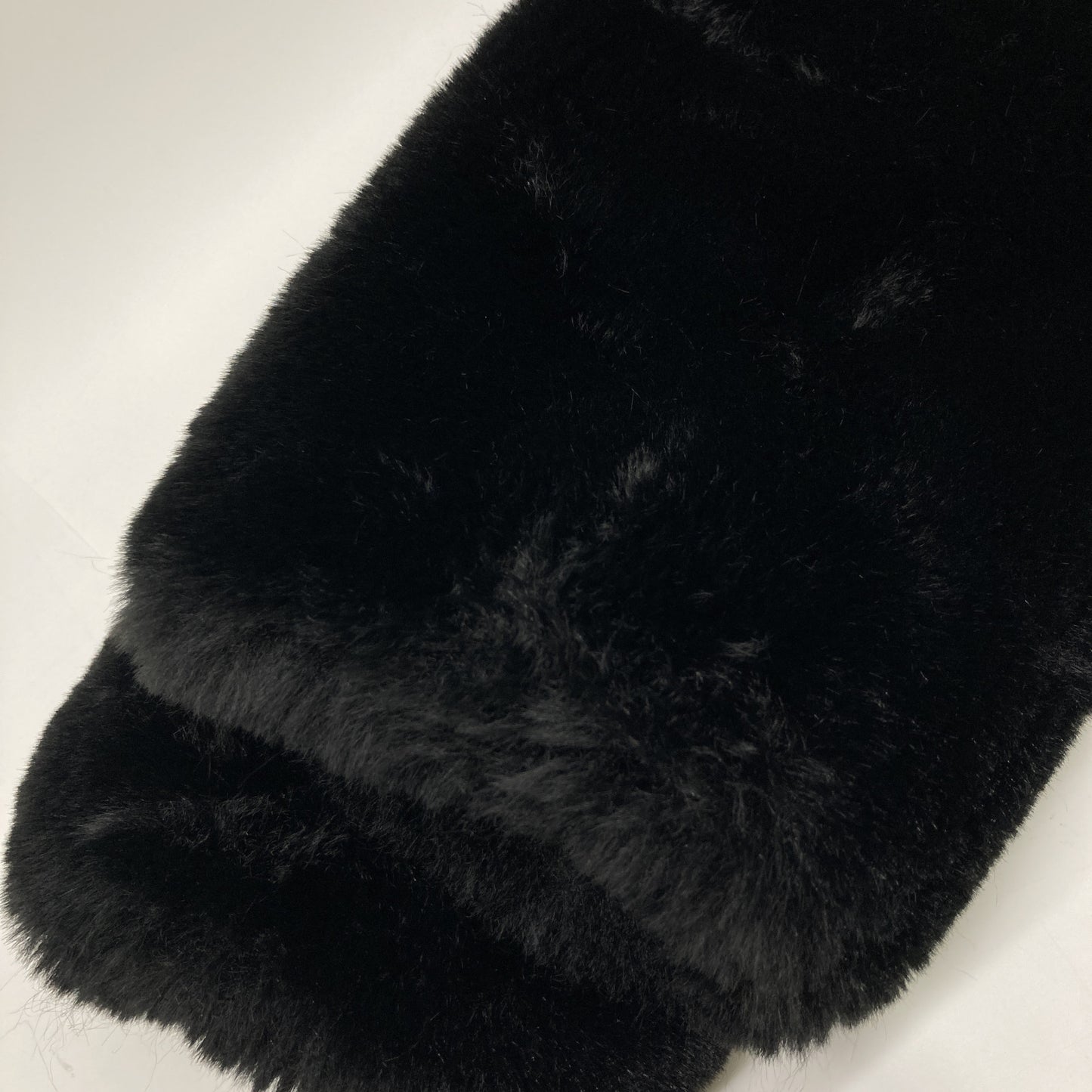 Apparis アパリス F46 ﾌﾞﾗｯｸ ﾌｪｲｸﾌｧｰ ｺｰﾄ コート S