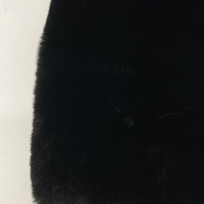 Apparis アパリス F46 ﾌﾞﾗｯｸ ﾌｪｲｸﾌｧｰ ｺｰﾄ コート S