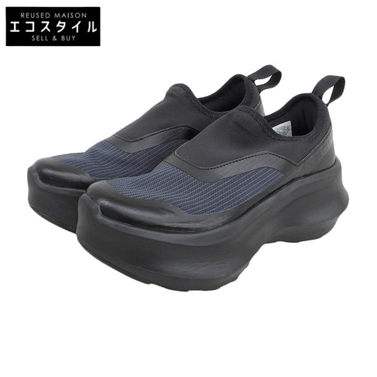 COMMEdesGARCONS コムデギャルソン ×サロモン　新品同様 プラットフォーム スニーカー シューズ レディース ブラック 23.5cm 25SS シューズ 23.5