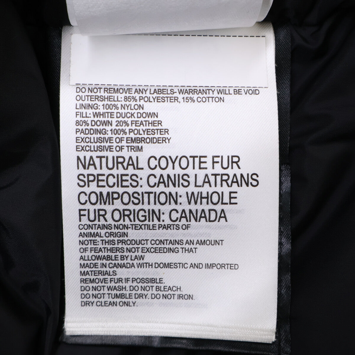 CANADA GOOSE カナダグース 3438JM JASPER PARKA ジャスパーパーカ ダウン ジャケット S