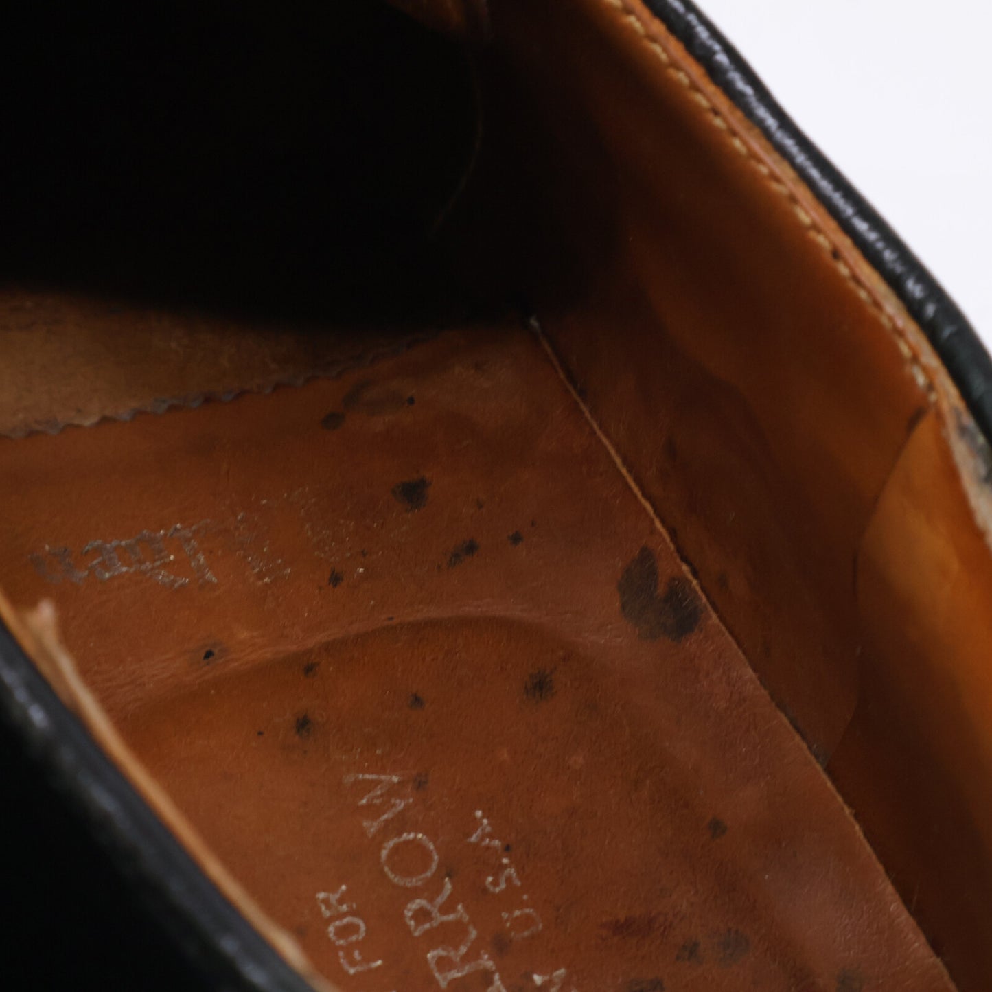 Alden オールデン 9901 UNITED ARROWSユナイテッドアローズ別注 コードバン プレーントゥ シューズ 7D