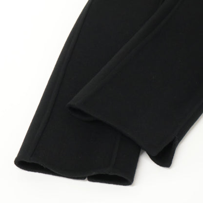 S MaxMara エスマックスマーラ ﾌﾞﾗｯｸ 42124 ﾒｯｼ ﾋﾟｭｱ ｳﾞｧｰｼﾞﾝｳｰﾙ ﾀﾞﾌﾞﾙﾌｪｲｽｺｰﾄ コート 36