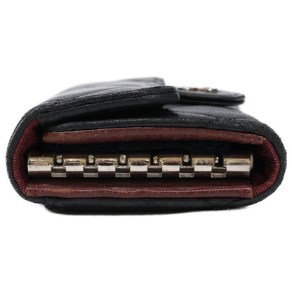 CHANEL シャネル 12番台 ココマーク ラムスキン マトラッセ キーケース