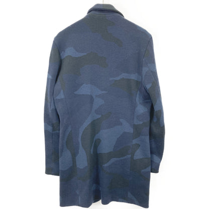 1piu1uguale3 ウノピゥウノウグァーレトレ 【RELAX】ﾈｲﾋﾞｰ ｳｰﾙ混ｶﾓﾆｯﾄﾁｪｽﾀｰｺｰﾄ コート L