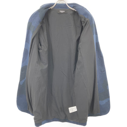 1piu1uguale3 ウノピゥウノウグァーレトレ 【RELAX】ﾈｲﾋﾞｰ ｳｰﾙ混ｶﾓﾆｯﾄﾁｪｽﾀｰｺｰﾄ コート L