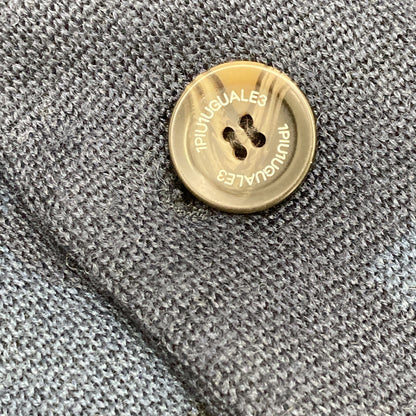 1piu1uguale3 ウノピゥウノウグァーレトレ 【RELAX】ﾈｲﾋﾞｰ ｳｰﾙ混ｶﾓﾆｯﾄﾁｪｽﾀｰｺｰﾄ コート L