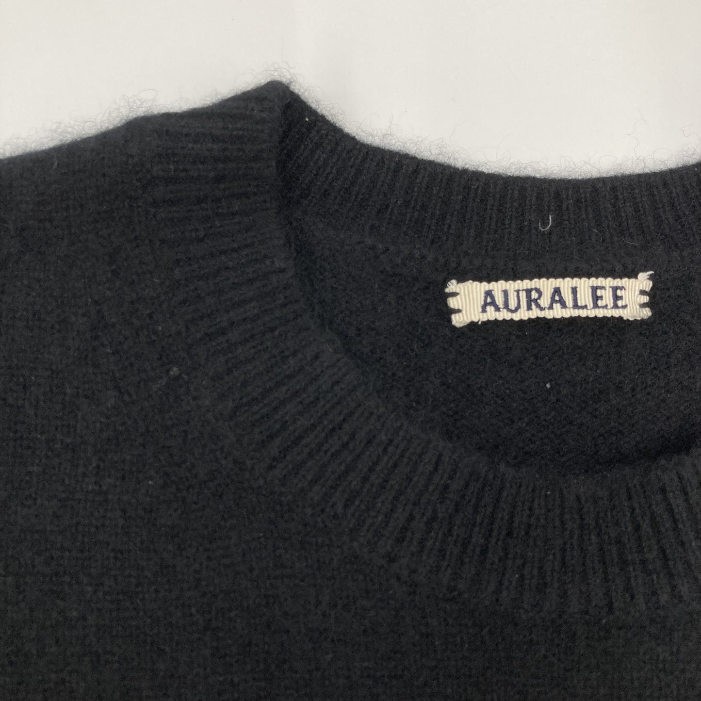 AURALEE オーラリー ﾌﾞﾗｯｸ A9AP01BC ﾍﾞﾋﾞｰｶｼﾐﾔﾆｯﾄ トップス 3