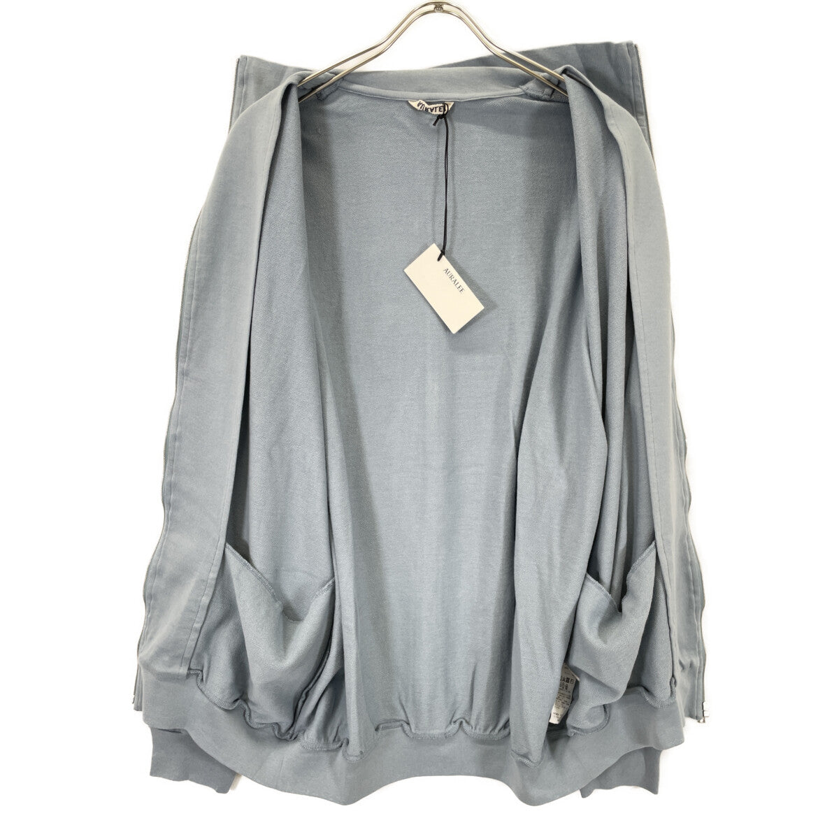 AURALEE オーラリー ﾌﾞﾙｰ SUPER HIGH GAUGE ｼﾞｯﾌﾟ ｶｰﾃﾞｨｶﾞﾝ 5