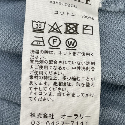 AURALEE オーラリー ﾌﾞﾙｰ SUPER HIGH GAUGE ｼﾞｯﾌﾟ ｶｰﾃﾞｨｶﾞﾝ 5