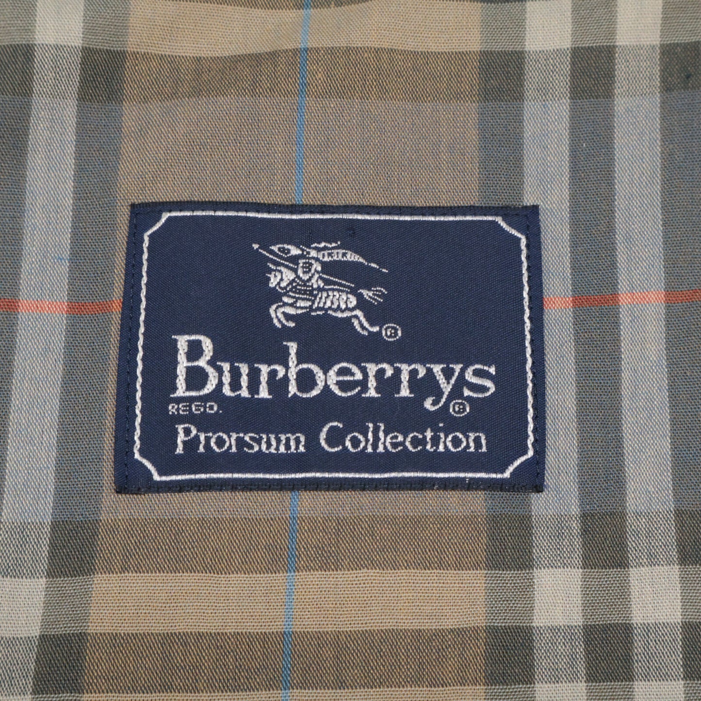 Burberry Prorsum バーバリープローサム ライナー付き ステンカラーコート　80s コート S