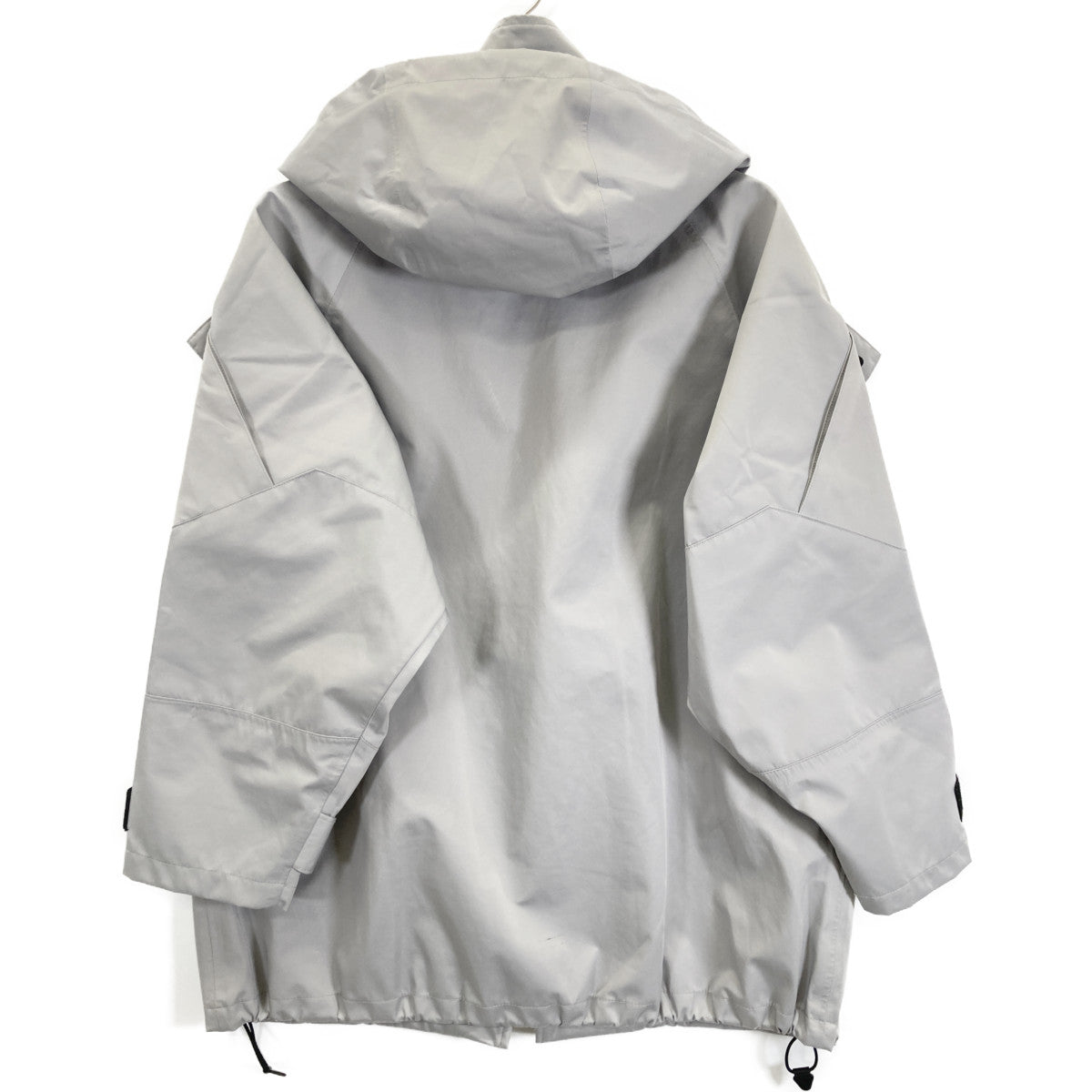 STUSSY ステューシー ｸﾞﾚｰ ﾏｳﾝﾃﾝﾊﾟｰｶｰ ジャケット S