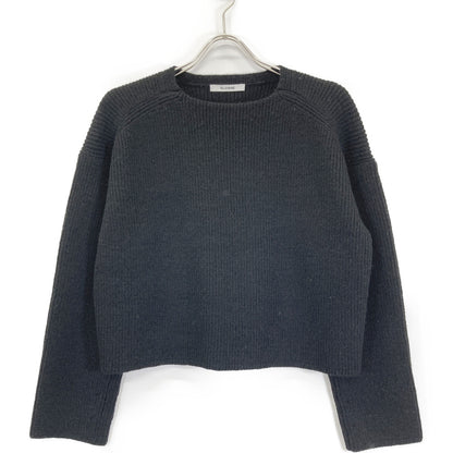 SLOANE スローン 【美品】SL9W-774 7G片畦編み メリノウール ラウンドネック プルオーバー ニットセーター/ トップス 1