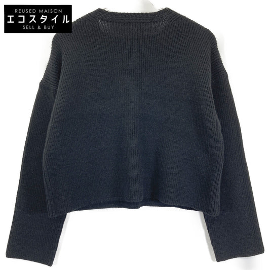 SLOANE スローン 【美品】SL9W-774 7G片畦編み メリノウール ラウンドネック プルオーバー ニットセーター/ トップス 1