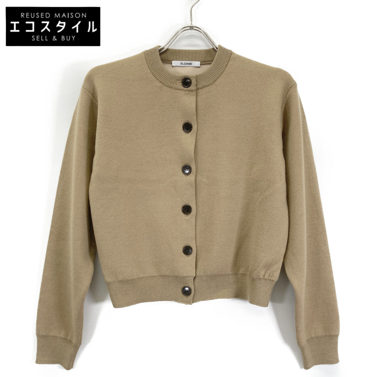 SLOANE スローン 【美品】SL9W-705 12G天竺 ダブルフェイス クルーネック トップス 2