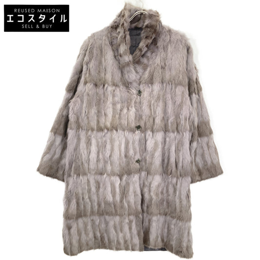 WAKO 和光 ﾁﾝﾁﾗ、ﾘｽ×ｼﾙｸ ﾘﾊﾞｰｼﾌﾞﾙ ﾛﾝｸﾞｺｰﾄ コート 表記なし