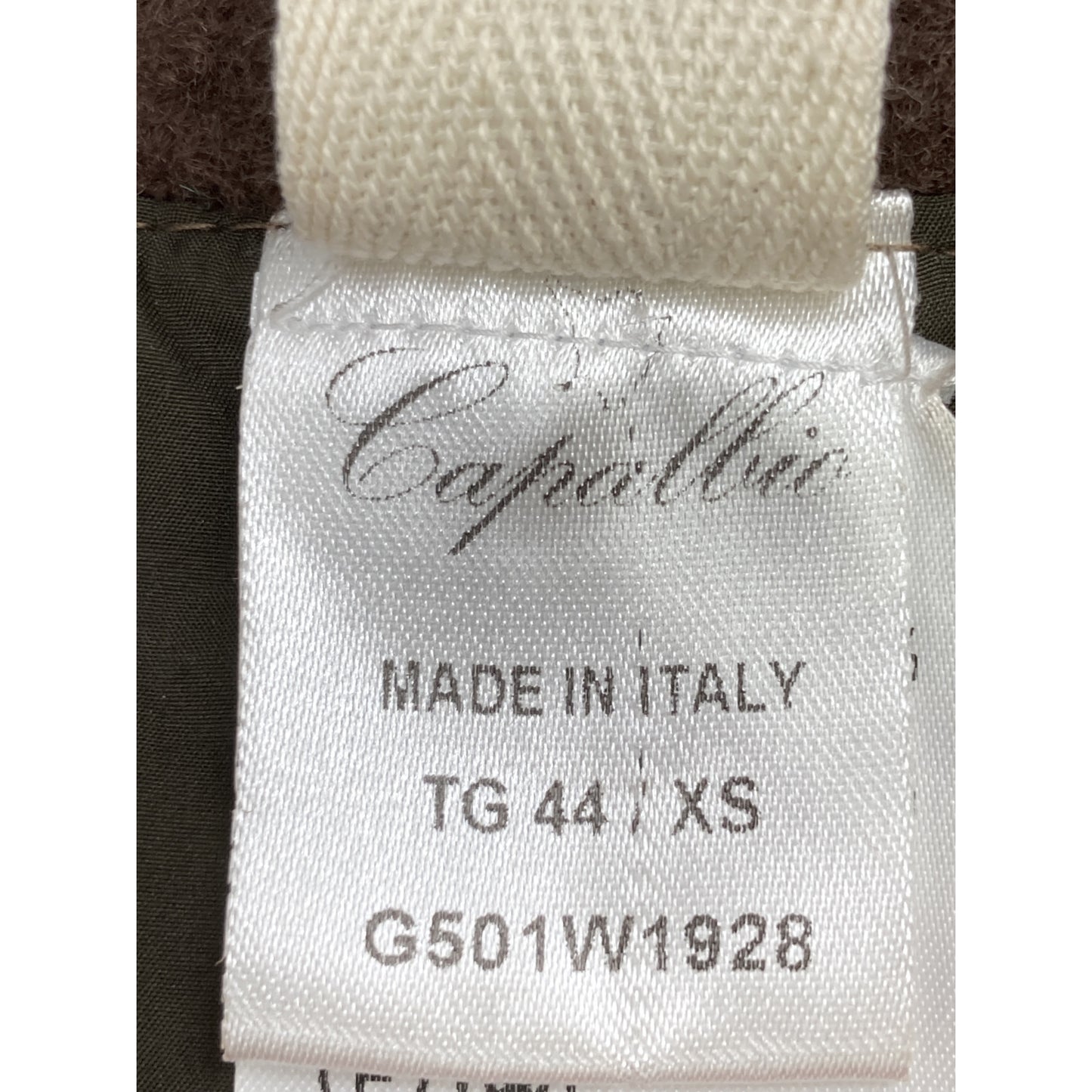 CAPALBIO カパルビオ ﾌﾞﾗｳﾝ G501W1928 ｶｾﾝﾃｨｰﾉ ｻﾌｧﾘｼﾞｬｹｯﾄ ジャケット 44