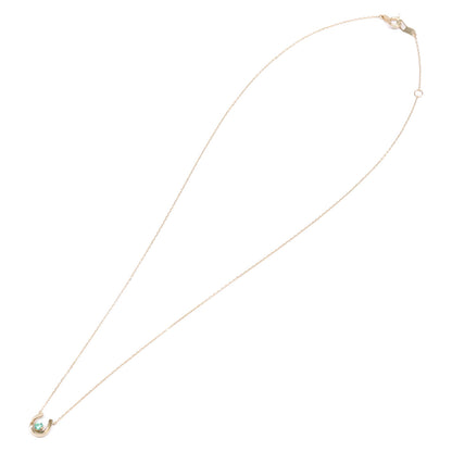 STAR JEWELRY スタージュエリー 【美品】2JN1070 K10 HORSESHOE EMERALD NECKLACE ホースシュー エメラルド ネックレス