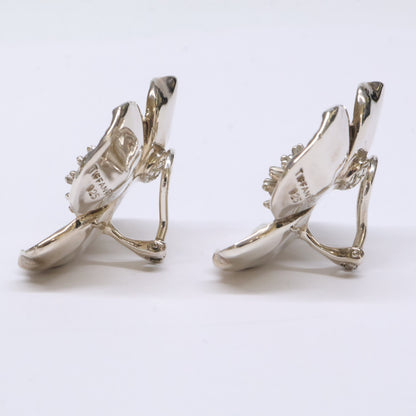 TIFFANY&Co. ティファニー SV925 ハナミズキ クリップ イヤリング