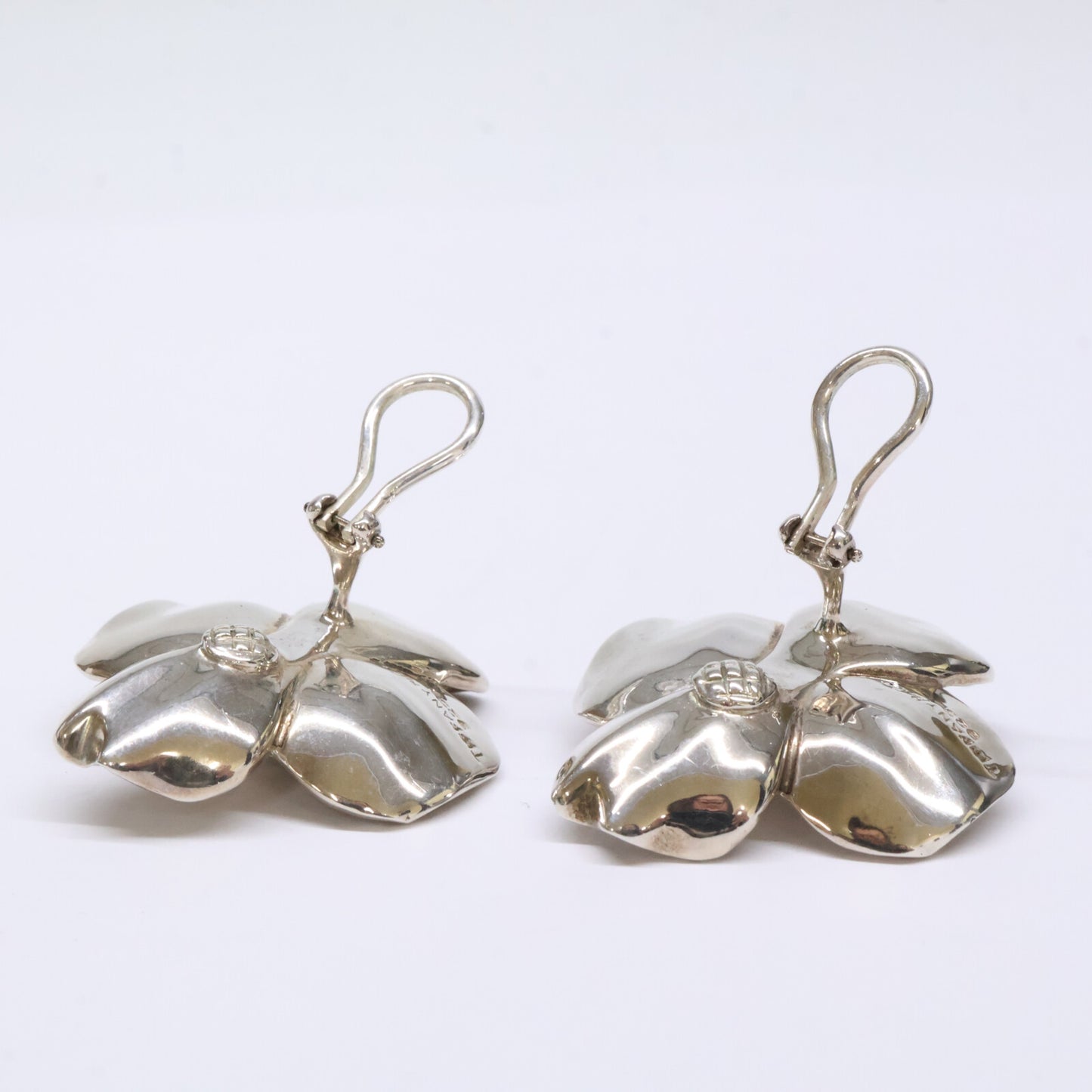 TIFFANY&Co. ティファニー SV925 ハナミズキ クリップ イヤリング