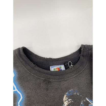 SAINT MICHAEL セントマイケル 24AW SM-YS1-0000-029 ﾌﾞﾗｯｸ CREW NECK SWEAT SHIRT MEDUSA トップス M