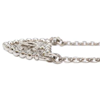 CHANEL シャネル 新品同様 C25P ABF459 B19984 ハート ラインストーンココマーク ネックレス