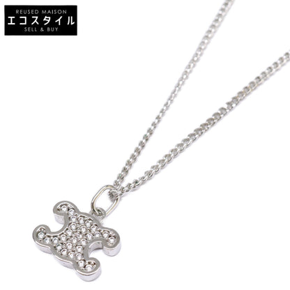 CELINE セリーヌ 460GB6BZI.36SI トリオンフ ラインストーン ネックレス