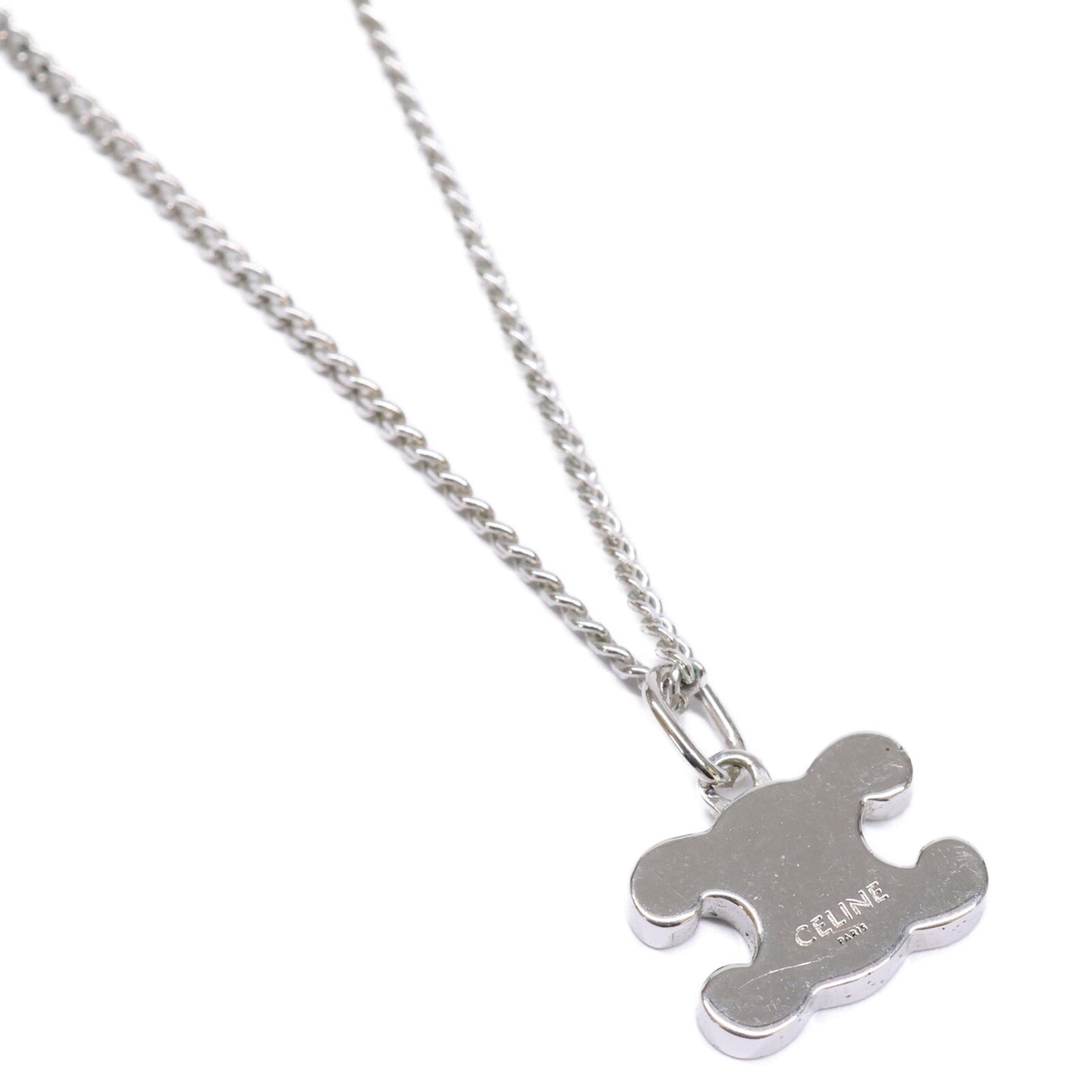 CELINE セリーヌ 460GB6BZI.36SI トリオンフ ラインストーン ネックレス