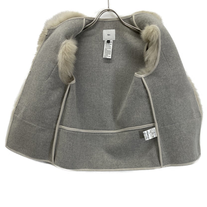 SOV. ソブ ダブルスタンダード ﾍﾞｰｼﾞｭ ｳｰﾙ/ｶｼﾐﾔ ﾌｫｯｸｽﾌｧｰﾍﾞｽﾄ ベスト 36