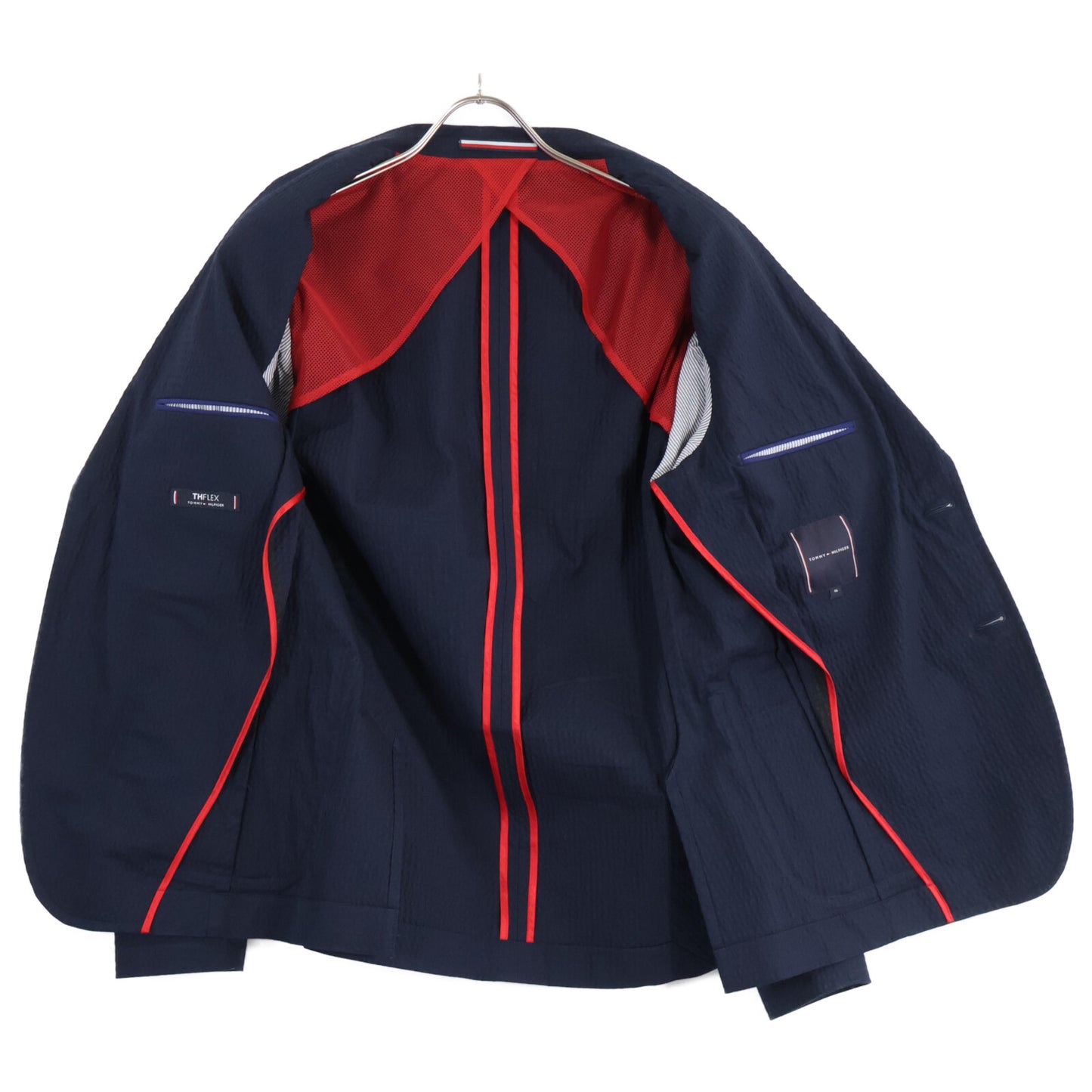 TOMMY HILFIGER トミーヒルフィガー 【国内正規】MW0MW13179 シアサッカー ブレザー/ ジャケット 46