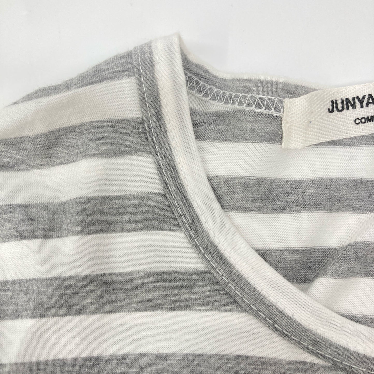 COMMEdesGARCONS JUNYA WATANABE コムデギャルソンジュンヤワタナベ JI-T032 ﾊﾞﾀﾌﾗｲ ﾎﾞｰﾀﾞｰｶｯﾄｿｰ トップス 表記なし