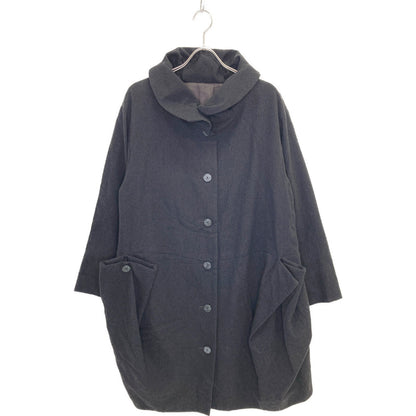 慈雨 ジウ 01222581 ラウンドカラー シングルコート コート 40