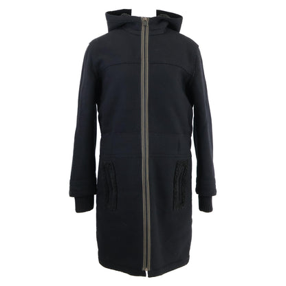 CHANEL シャネル 【国内正規】05A P26524 スポーツライン フルジップ インボア フーディ コート 36