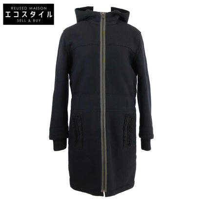 CHANEL シャネル 【国内正規】05A P26524 スポーツライン フルジップ インボア フーディ コート 36