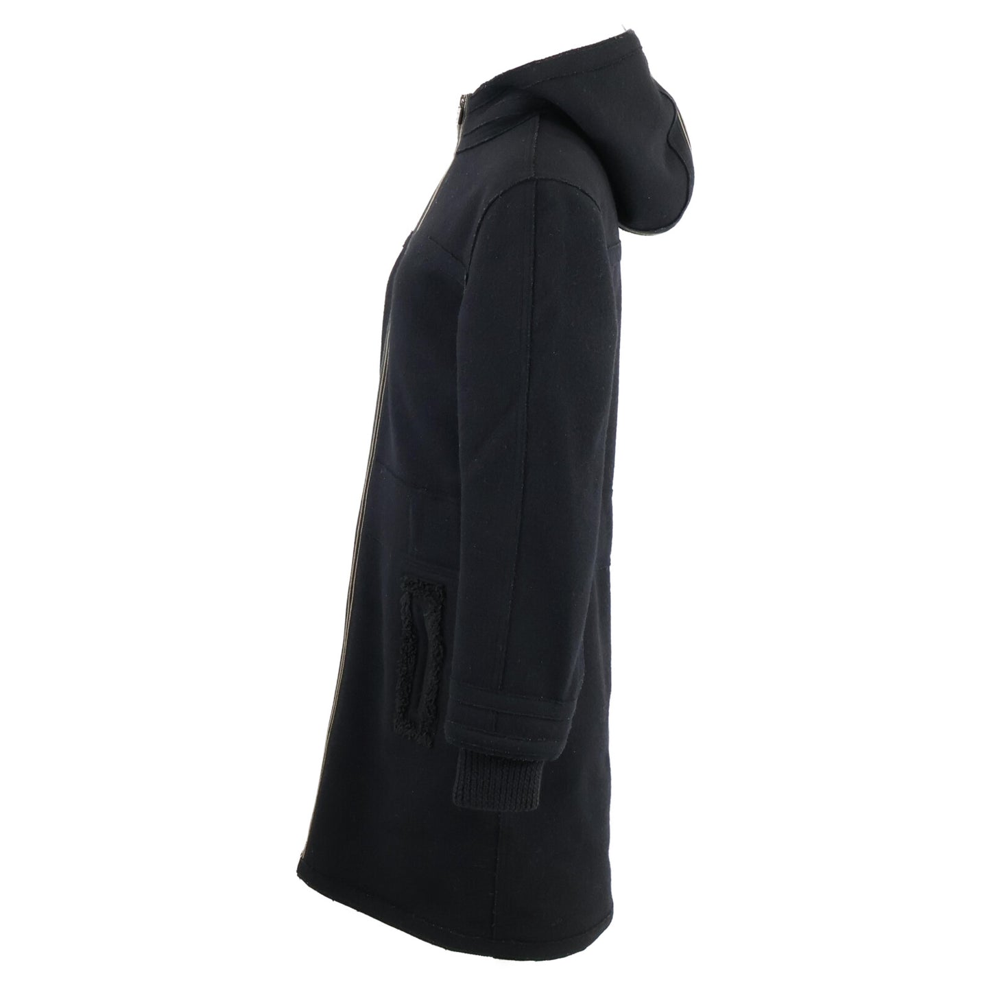 CHANEL シャネル 【国内正規】05A P26524 スポーツライン フルジップ インボア フーディ コート 36