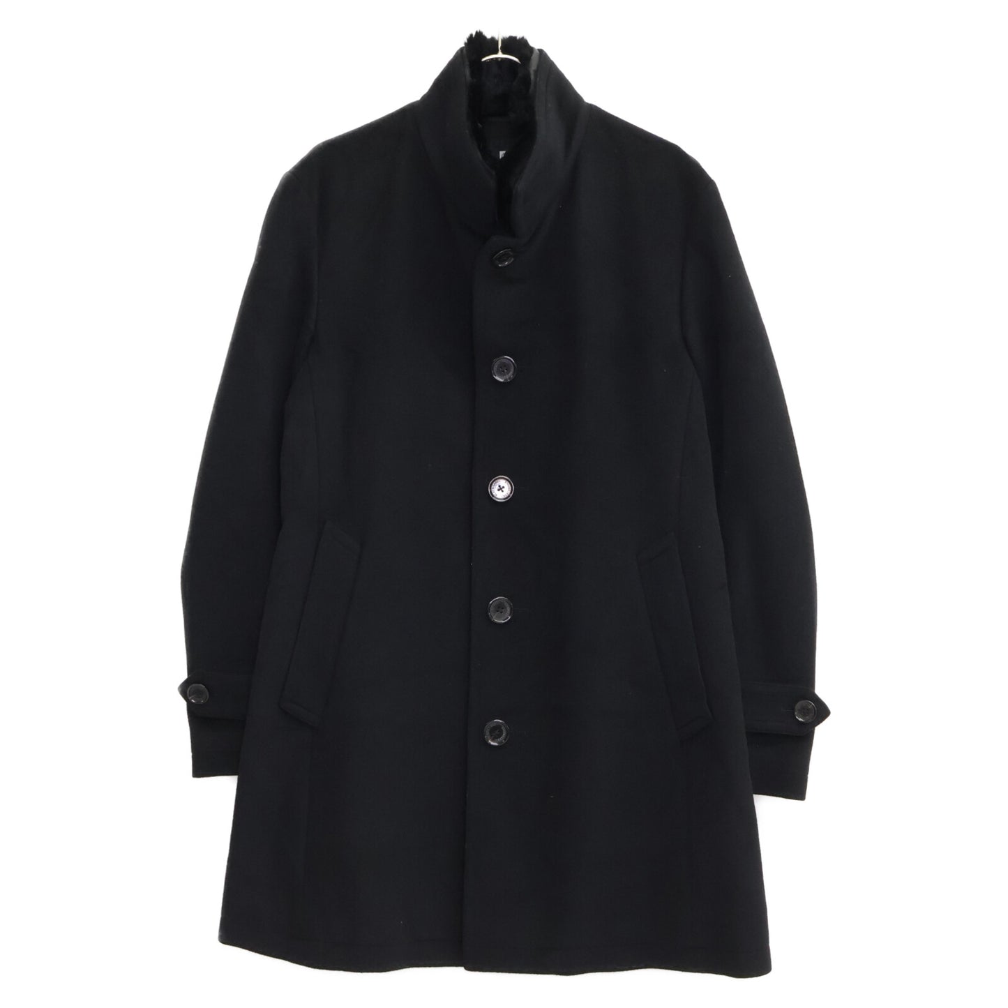 BLACK LABEL CRESTBRIDGE ブラックレーベルクレストブリッジ 51B11-404-09 ファーカラー付 シングル コート L