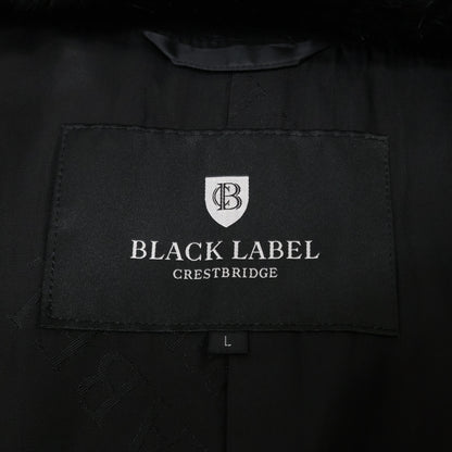BLACK LABEL CRESTBRIDGE ブラックレーベルクレストブリッジ 51B11-404-09 ファーカラー付 シングル コート L