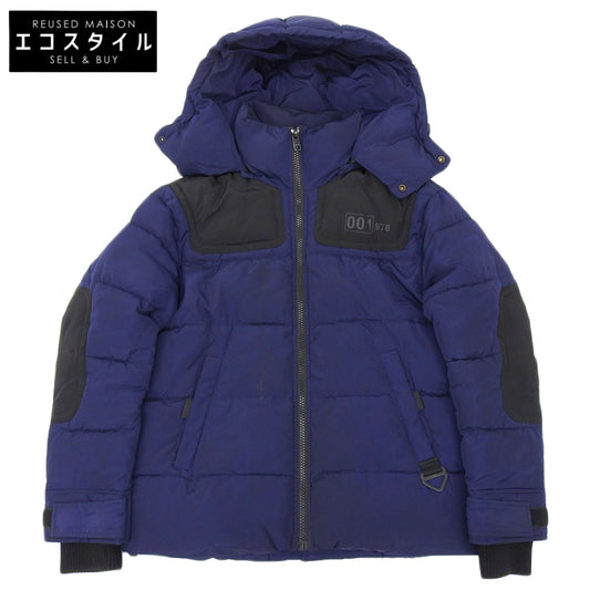 DIESEL ディーゼル RHAVA フーディ パファージャケット メンズ ネイビー S ジャケット S