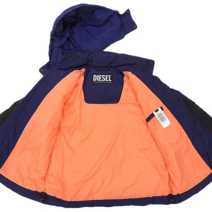 DIESEL ディーゼル RHAVA フーディ パファージャケット メンズ ネイビー S ジャケット S