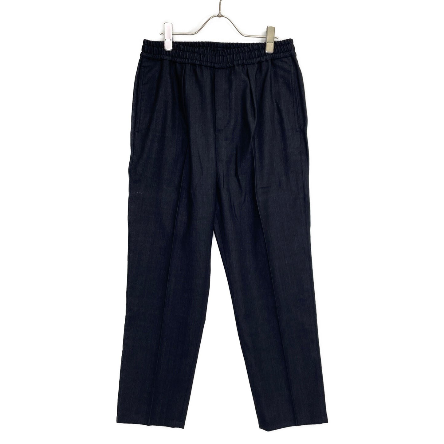 TOMORROWLAND トゥモローランド 63-04-34-04402 ﾈｲﾋﾞｰ ｳｰﾙﾃﾞﾆﾑｼｬﾝﾌﾞﾚｰｲｰｼﾞｰﾊﾟﾝﾂ ボトムス S