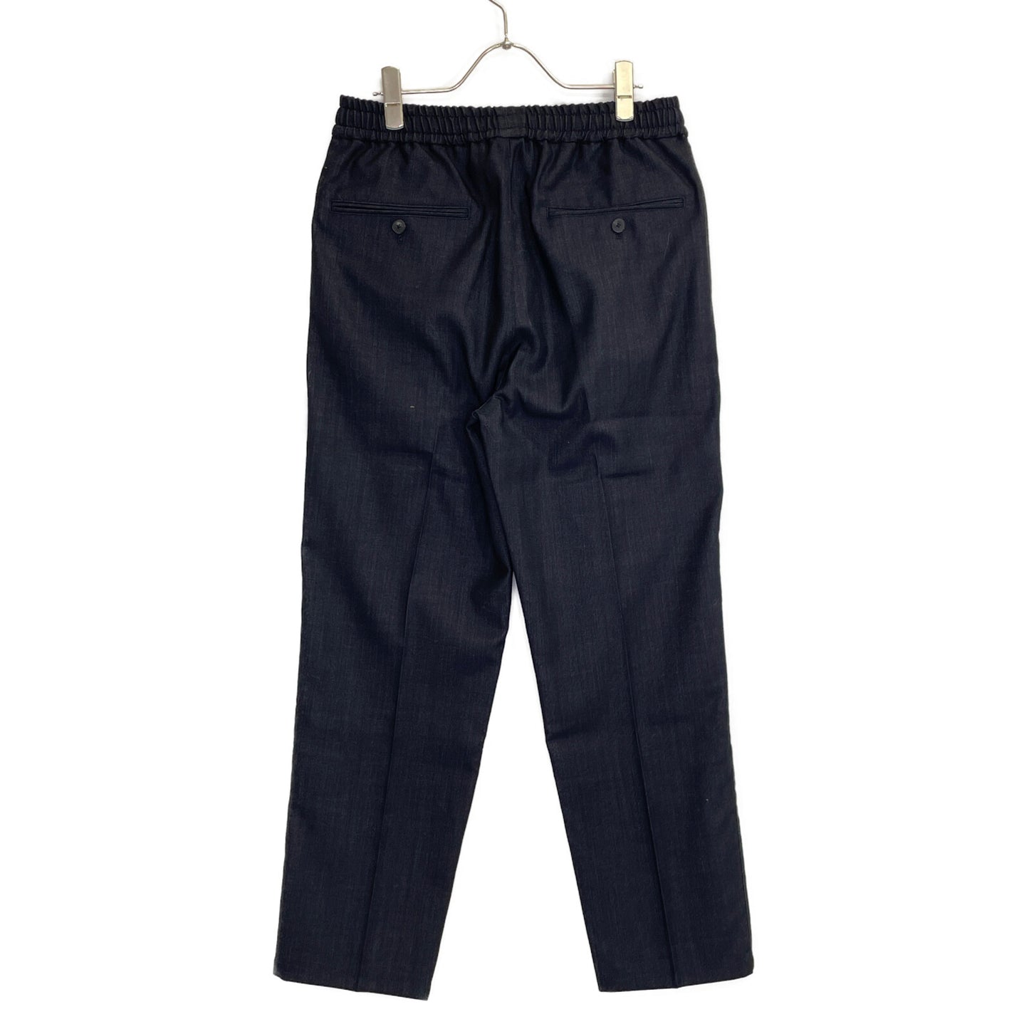 TOMORROWLAND トゥモローランド 63-04-34-04402 ﾈｲﾋﾞｰ ｳｰﾙﾃﾞﾆﾑｼｬﾝﾌﾞﾚｰｲｰｼﾞｰﾊﾟﾝﾂ ボトムス S