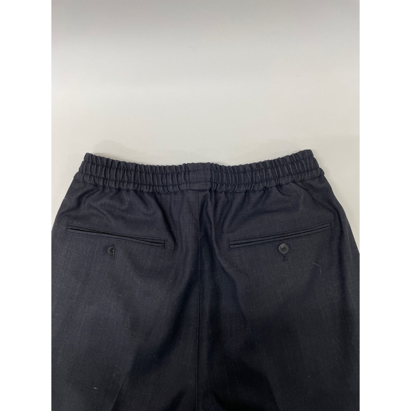 TOMORROWLAND トゥモローランド 63-04-34-04402 ﾈｲﾋﾞｰ ｳｰﾙﾃﾞﾆﾑｼｬﾝﾌﾞﾚｰｲｰｼﾞｰﾊﾟﾝﾂ ボトムス S