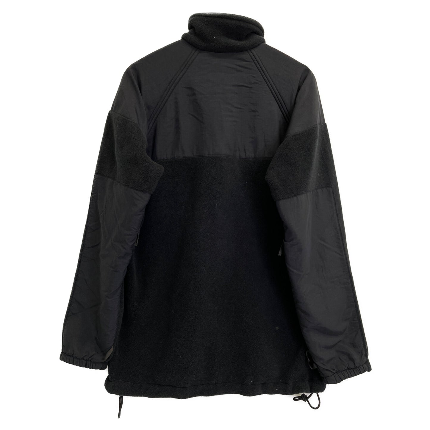 US NAVY ユーエスネイビー ﾌﾞﾗｯｸ ﾗｲﾅｰﾌﾘｰｽｼﾞｬｹｯﾄ ジャケット S