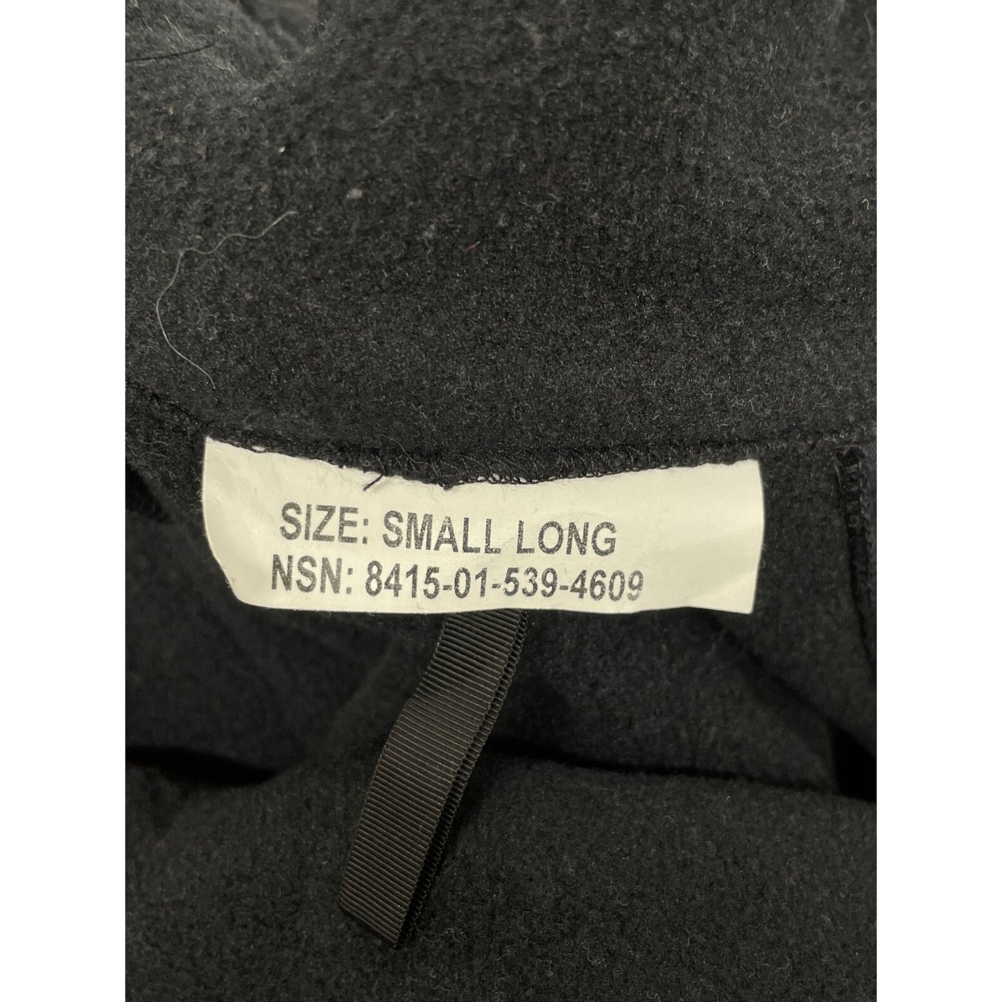 US NAVY ユーエスネイビー ﾌﾞﾗｯｸ ﾗｲﾅｰﾌﾘｰｽｼﾞｬｹｯﾄ ジャケット S