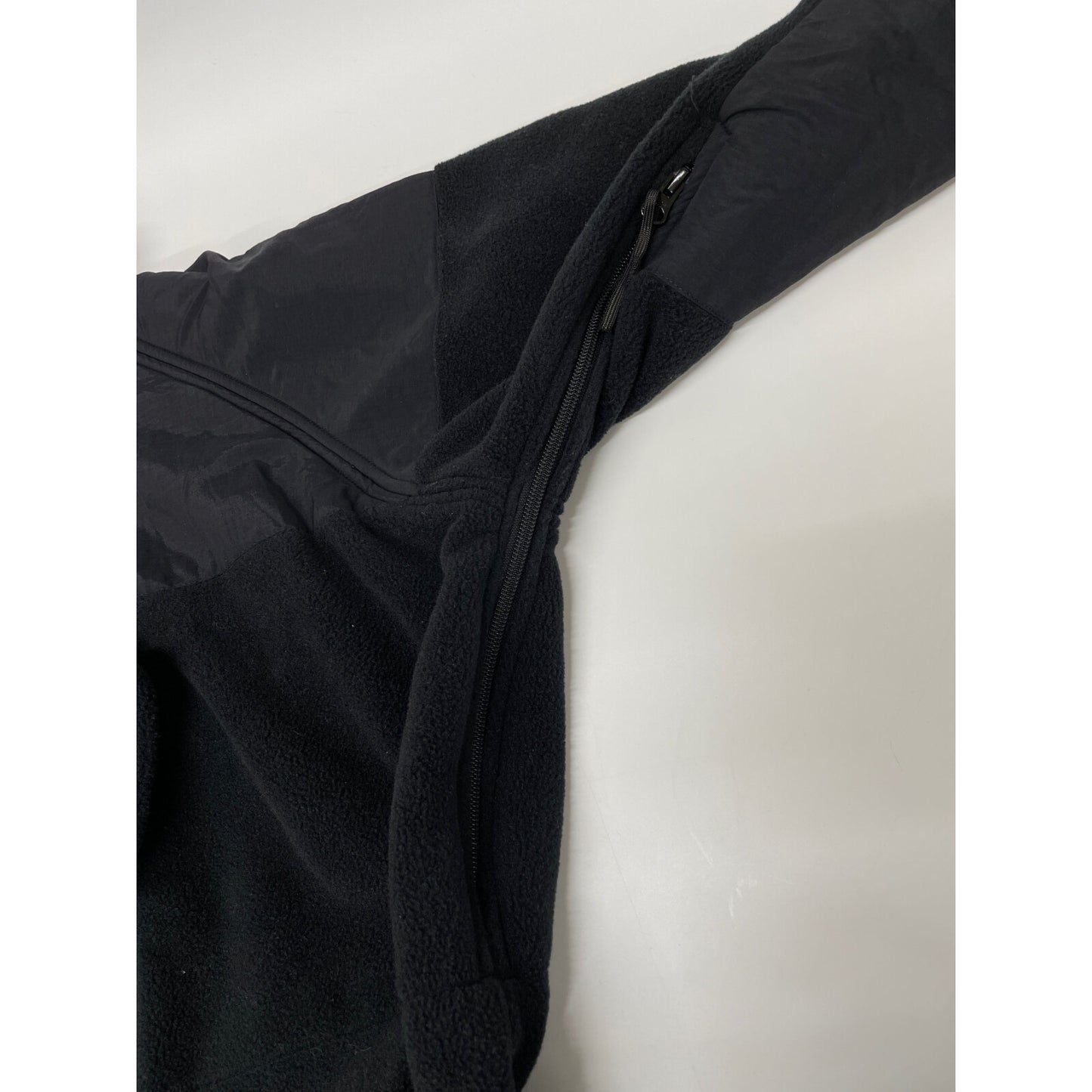 US NAVY ユーエスネイビー ﾌﾞﾗｯｸ ﾗｲﾅｰﾌﾘｰｽｼﾞｬｹｯﾄ ジャケット S