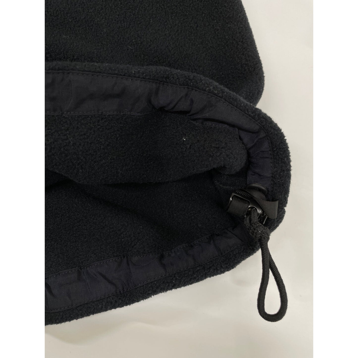 US NAVY ユーエスネイビー ﾌﾞﾗｯｸ ﾗｲﾅｰﾌﾘｰｽｼﾞｬｹｯﾄ ジャケット S